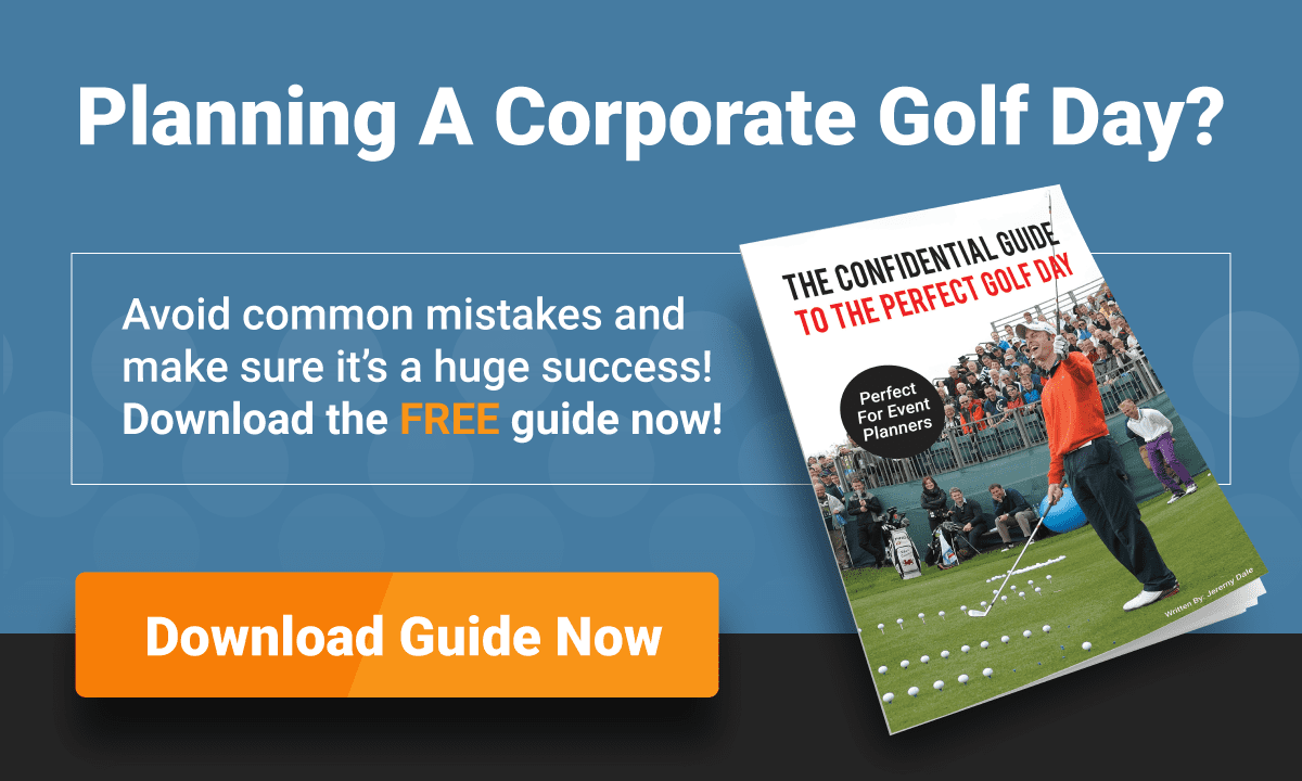 Planning a Corporate Golf Day? Jeremy Dale can help. Download Jeremy Dale's Golf Day eBook to learn how to avoid common mistakes.